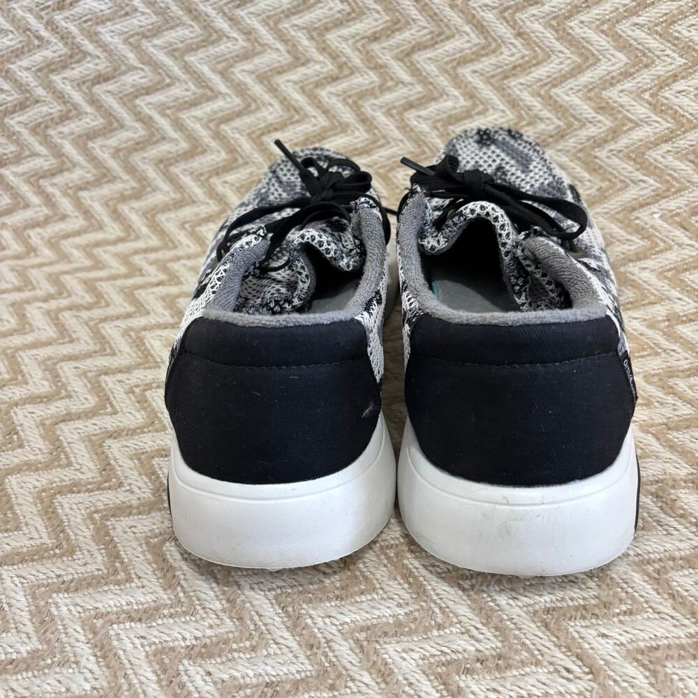 Orthocomfort Women's Slip On Shoes with Arch Support Black White Size 11 - Picture 9 of 12